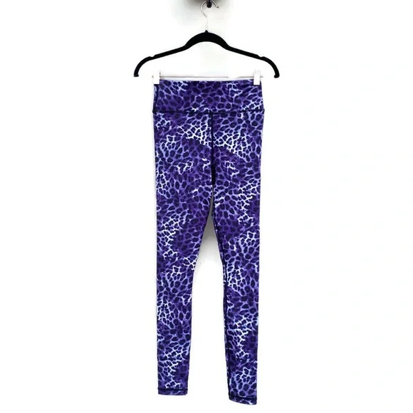 Spiritual Gangster SG High Waist Lavender Essential Purple 7/8 Yoga Leggings - Picture 1 of 5